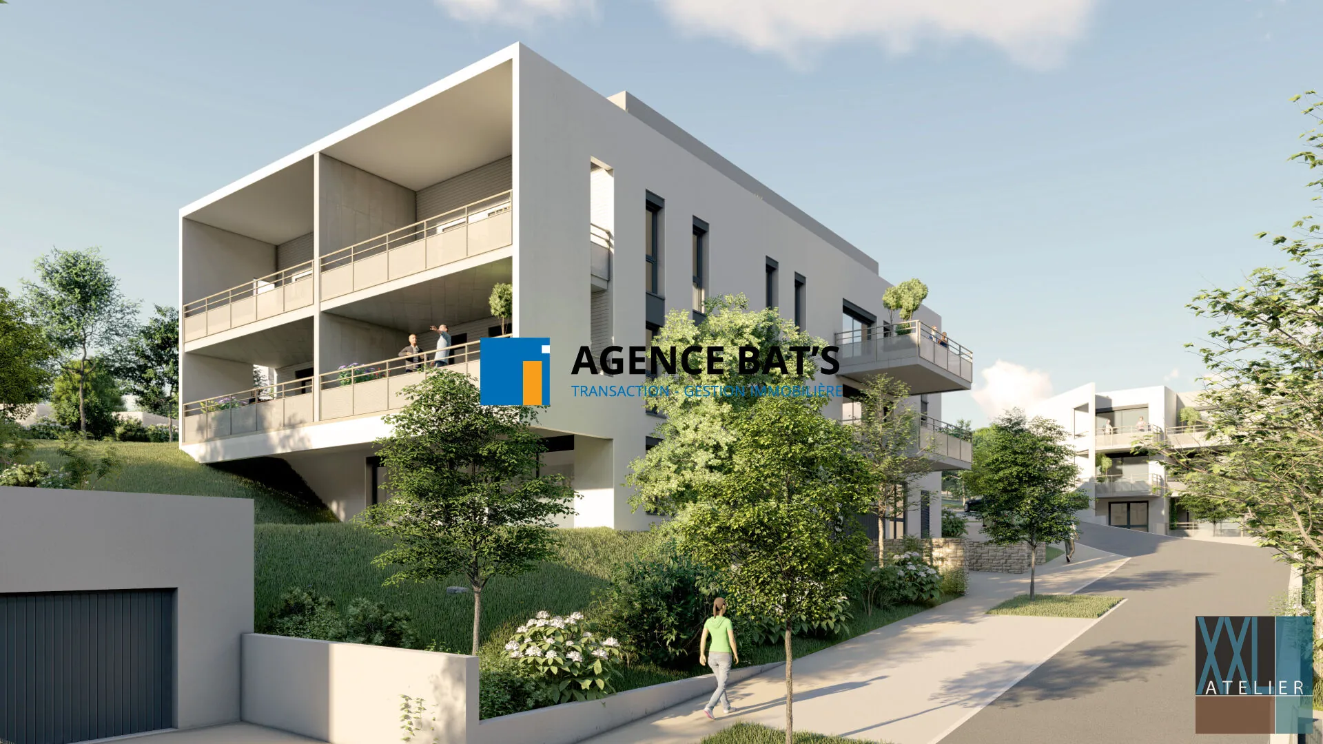 Appartement T3 neuf avec terrasse de 11 m² à Saint-Genest-Lerpt 