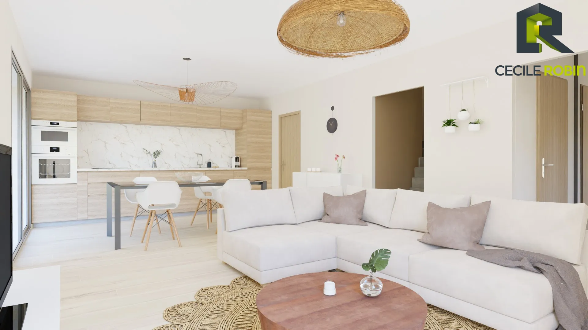 Maison neuve à Commelle Veyray de 93 m² avec 3 chambres - Projet clé en main 