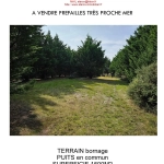 Terrain de 1500 m² à Préfailles près de la mer à vendre pour 28 750 €