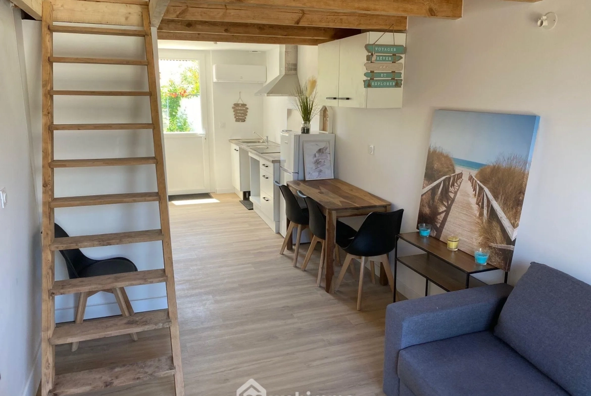 Maison rénovation récente, 22 m², proche plages de Bourgenay 