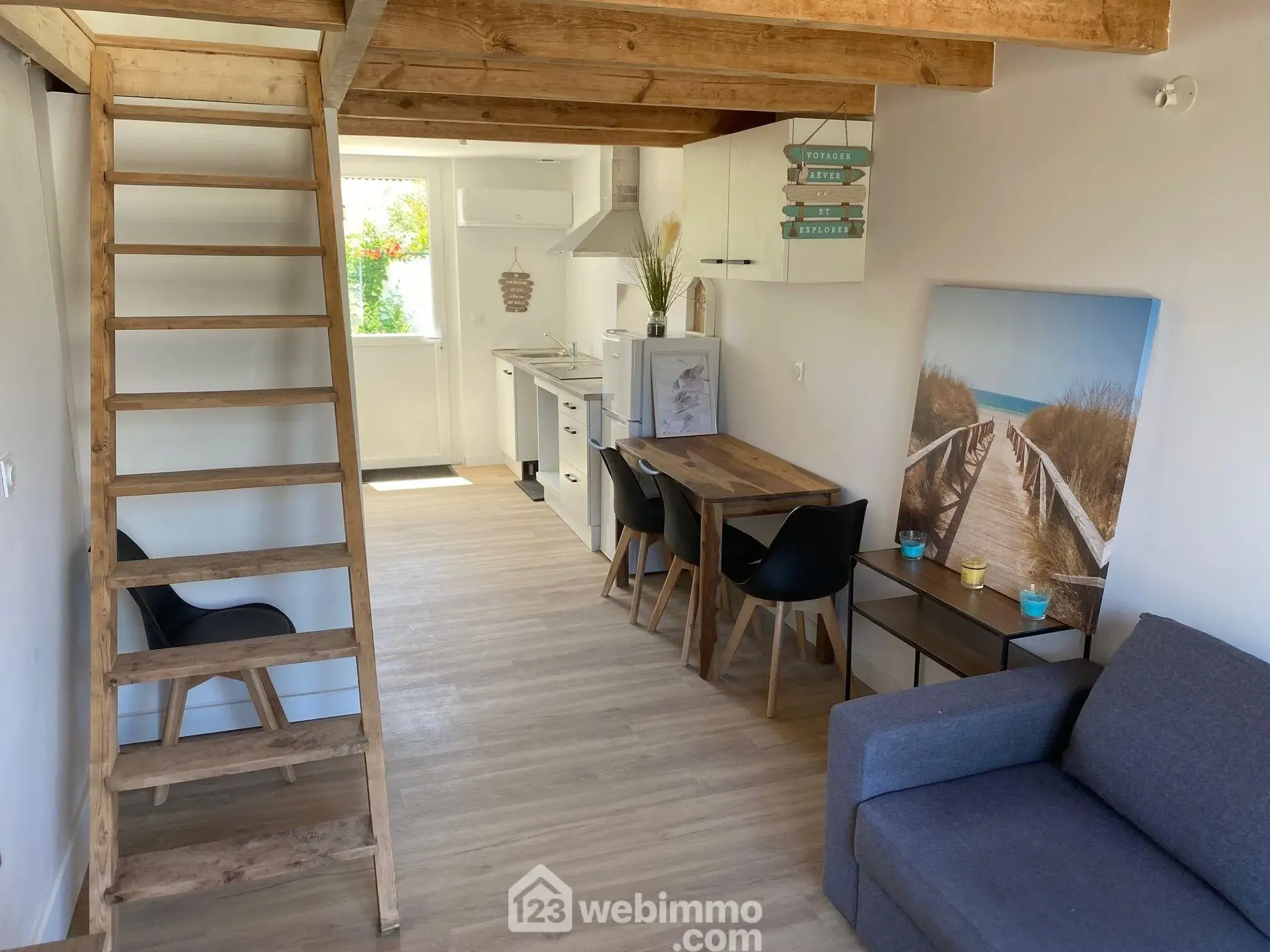 Maison rénovation récente, 22 m², proche plages de Bourgenay 