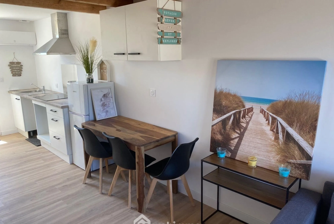 Maison rénovation récente, 22 m², proche plages de Bourgenay 