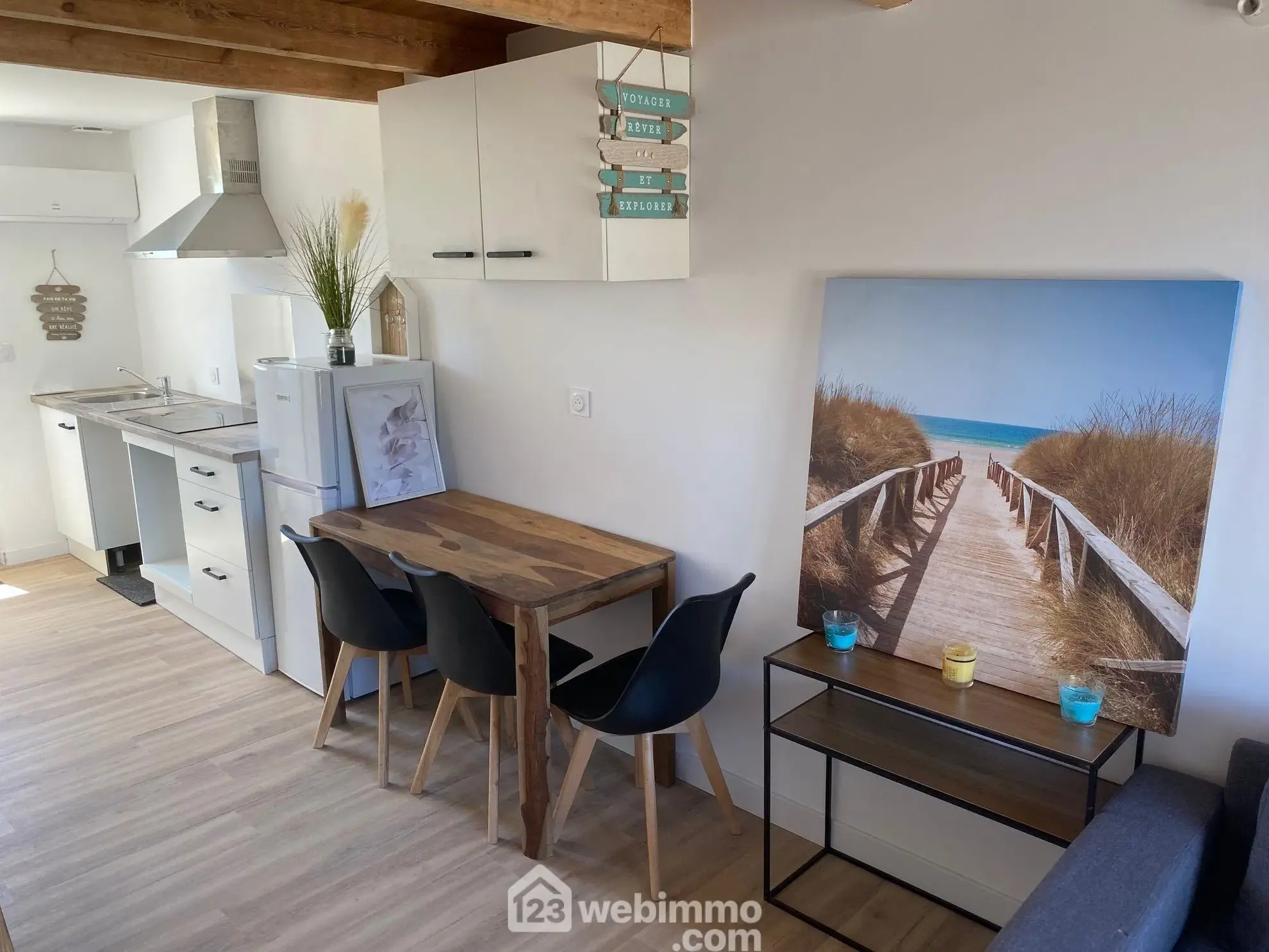 Maison rénovation récente, 22 m², proche plages de Bourgenay 