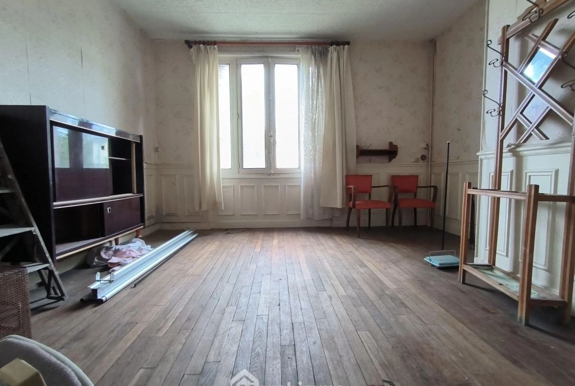 Charmante maison à rénover de 73m² à Vailly-sur-Aisne avec terrain clos 