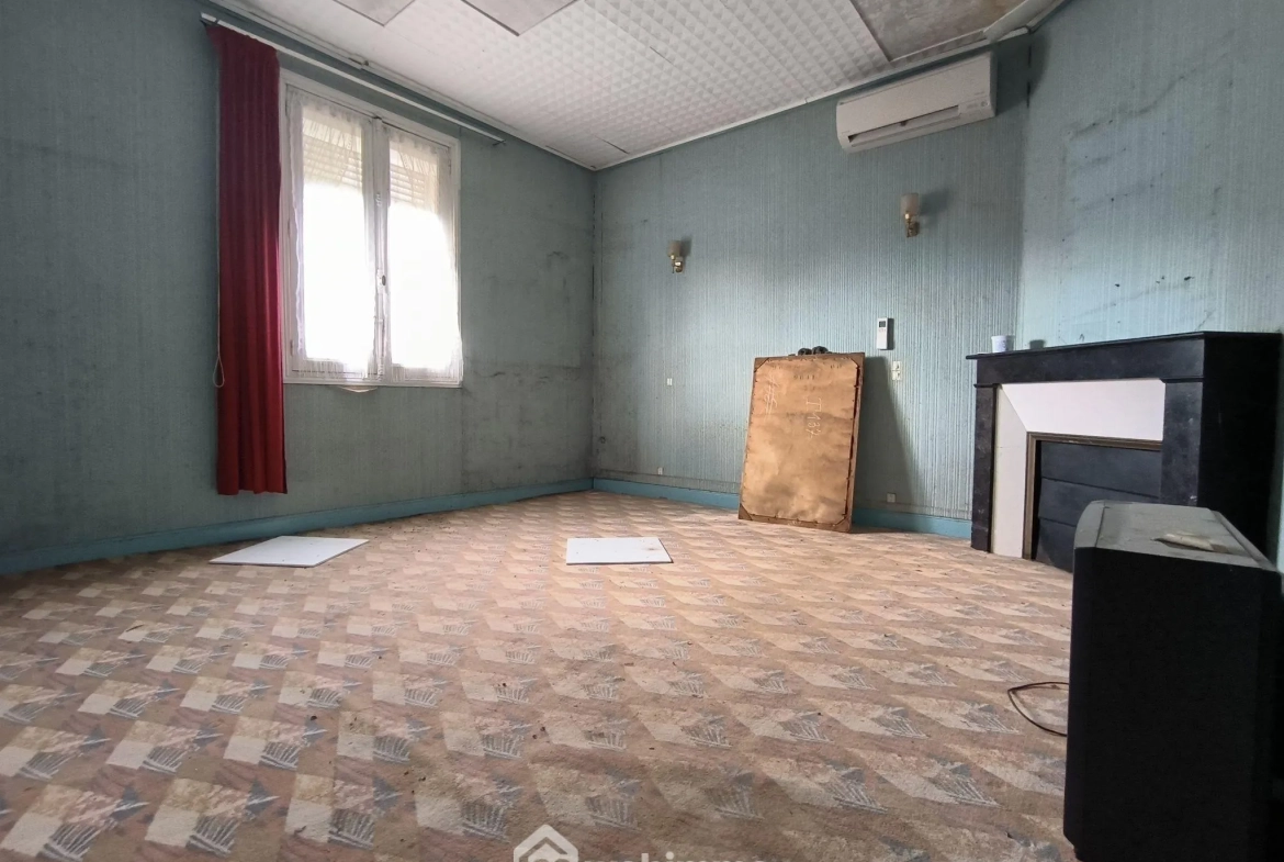 Charmante maison à rénover de 73m² à Vailly-sur-Aisne avec terrain clos 