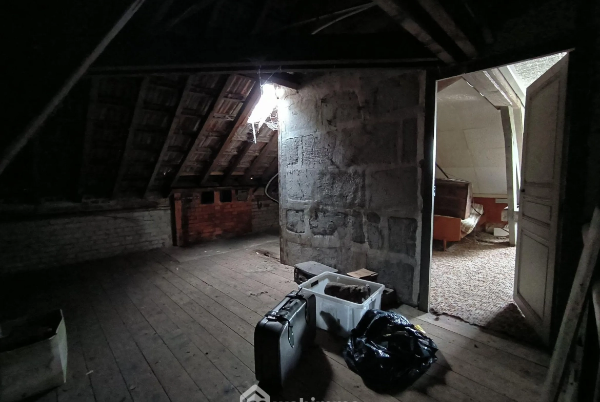 Charmante maison à rénover de 73m² à Vailly-sur-Aisne avec terrain clos 