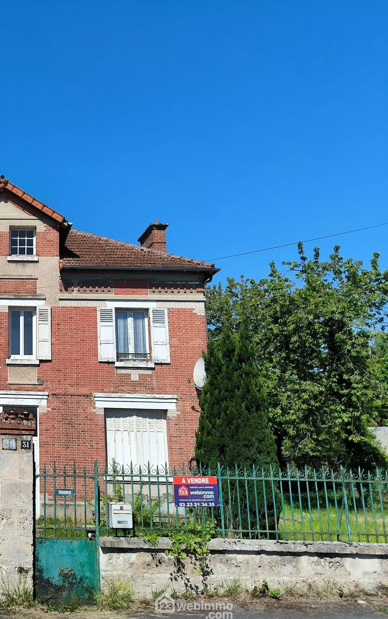 Charmante maison à rénover de 73m² à Vailly-sur-Aisne avec terrain clos 