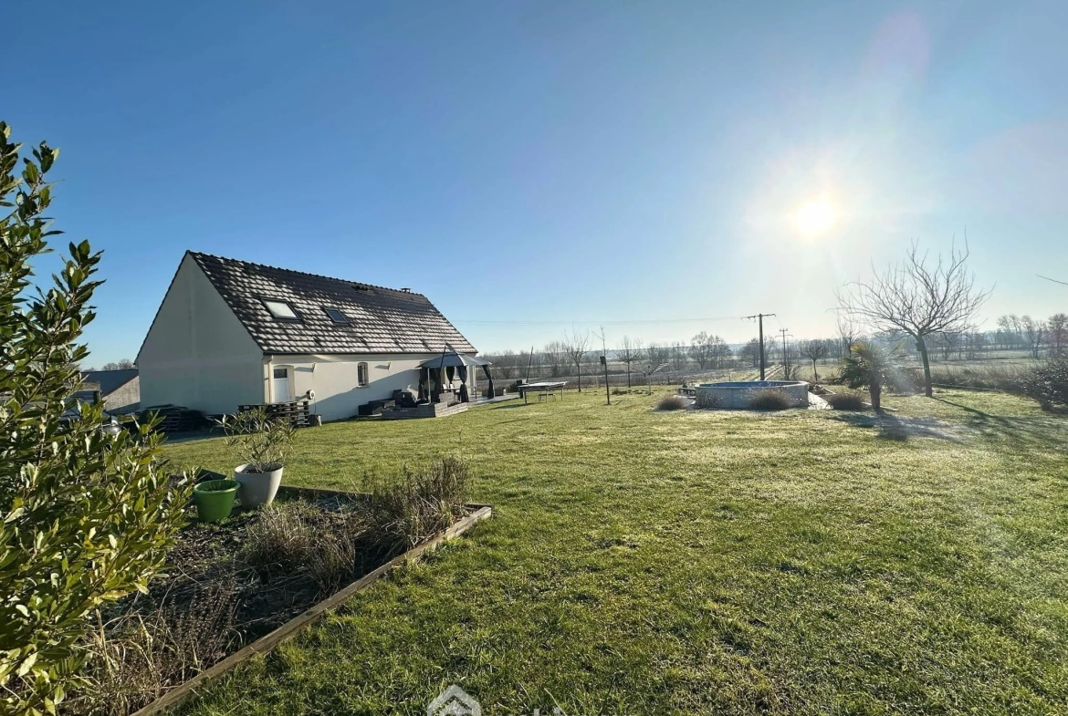 Maison lumineuse de 140 m² avec terrain à Erlon (02250) - Investissez dans votre confort 