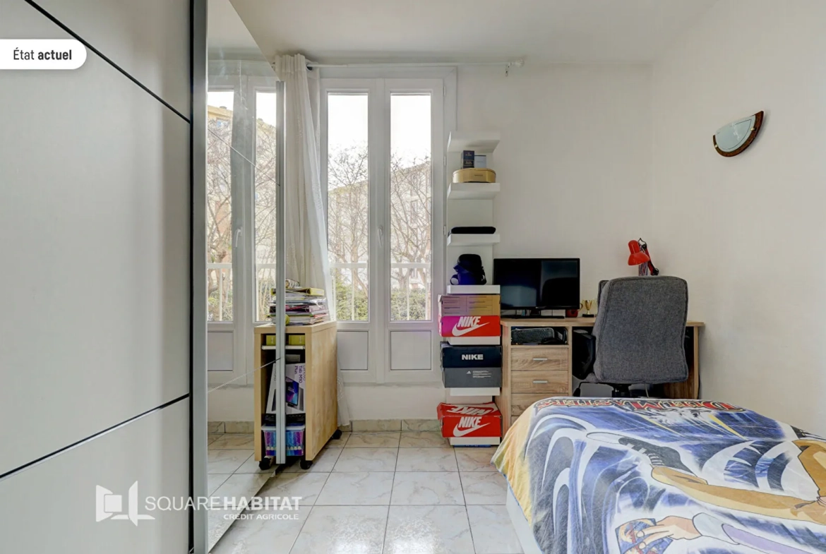 Appartement T4 de 62 m² à Marseille 9 - La Pauline, proche commodités 