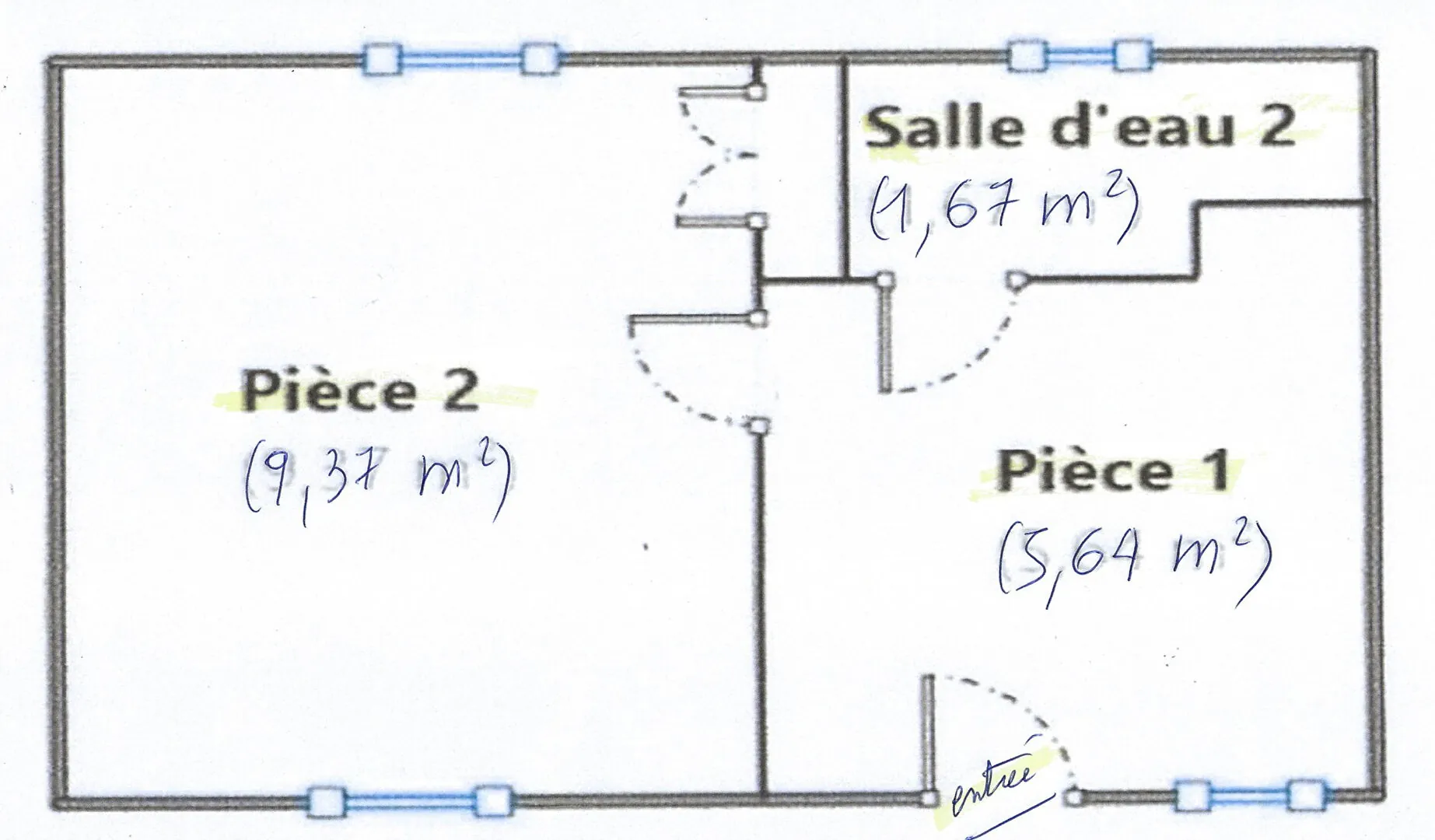 Appartement T3 rénové à Ascain avec garage, remise et cour – 50,59 m² 