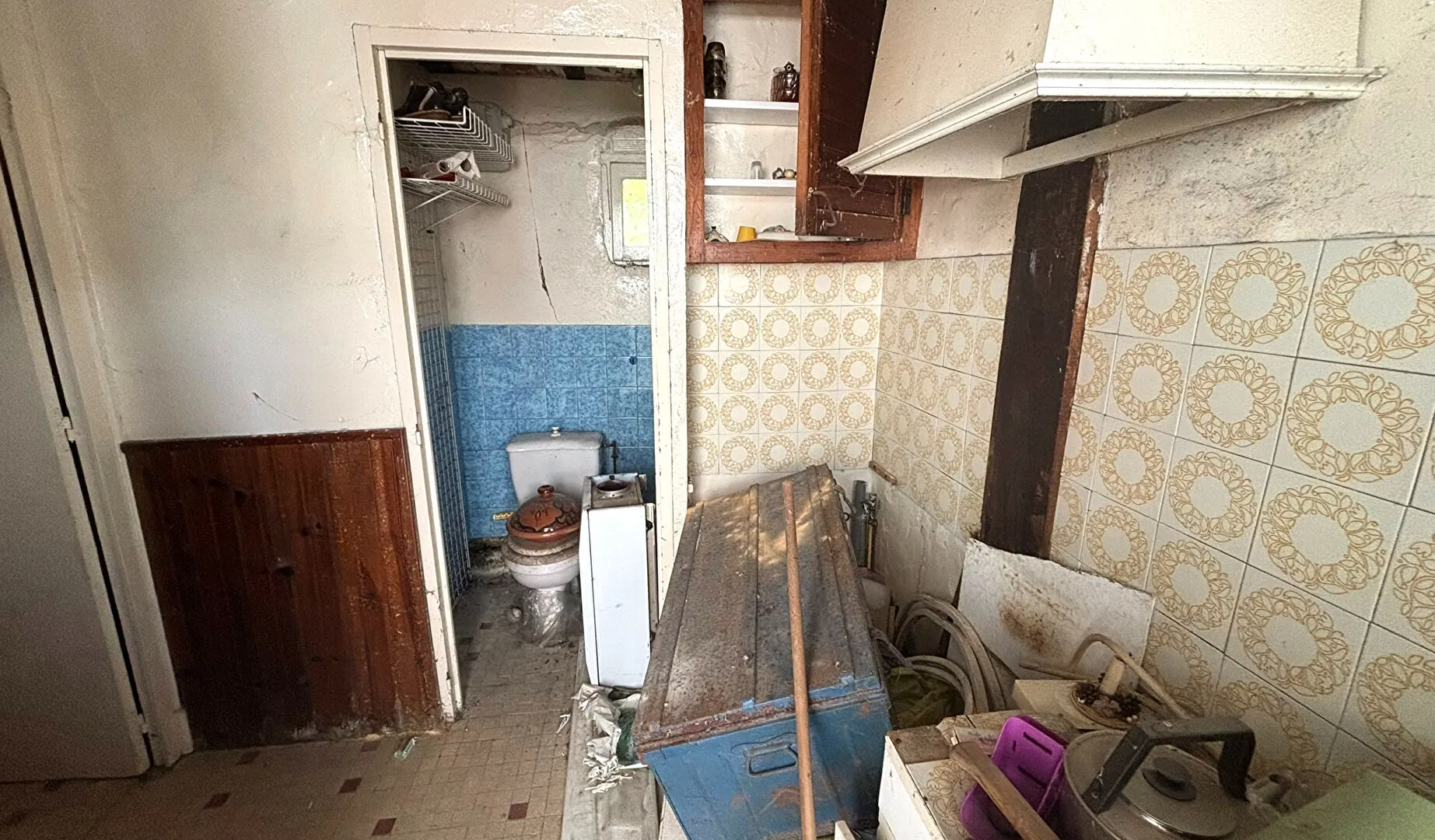 Appartement T3 rénové à Ascain avec garage, remise et cour – 50,59 m² 