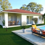 Maisons neuves à Castets : 3 chambres + garage sur terrain de 526 m²