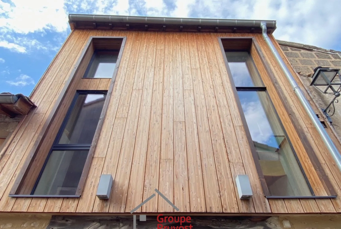 Maison de ville moderne à Cluny - Rénovation contemporaine avec 3 chambres 