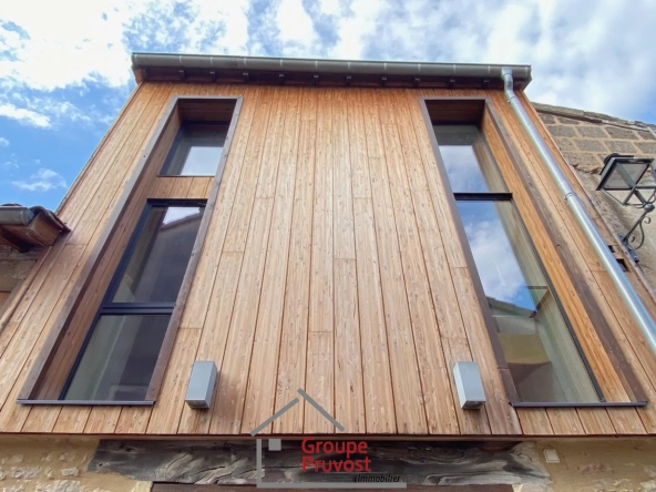 Maison de ville moderne à Cluny - Rénovation contemporaine avec 3 chambres