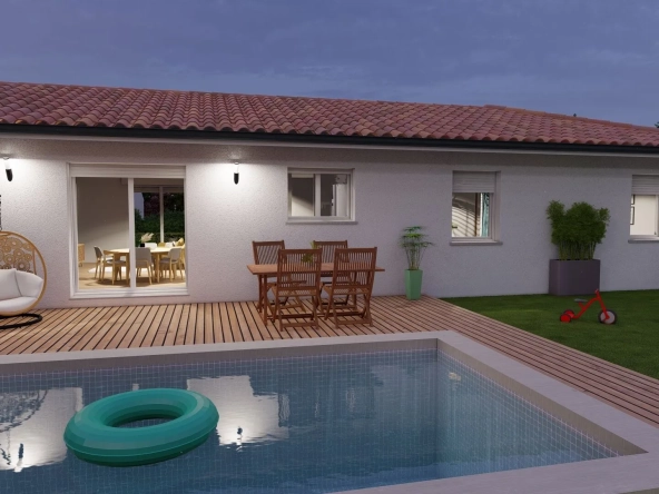 Maison neuve 4 chambres à Chaptelat - construction moderne et écologique à prix compétitif