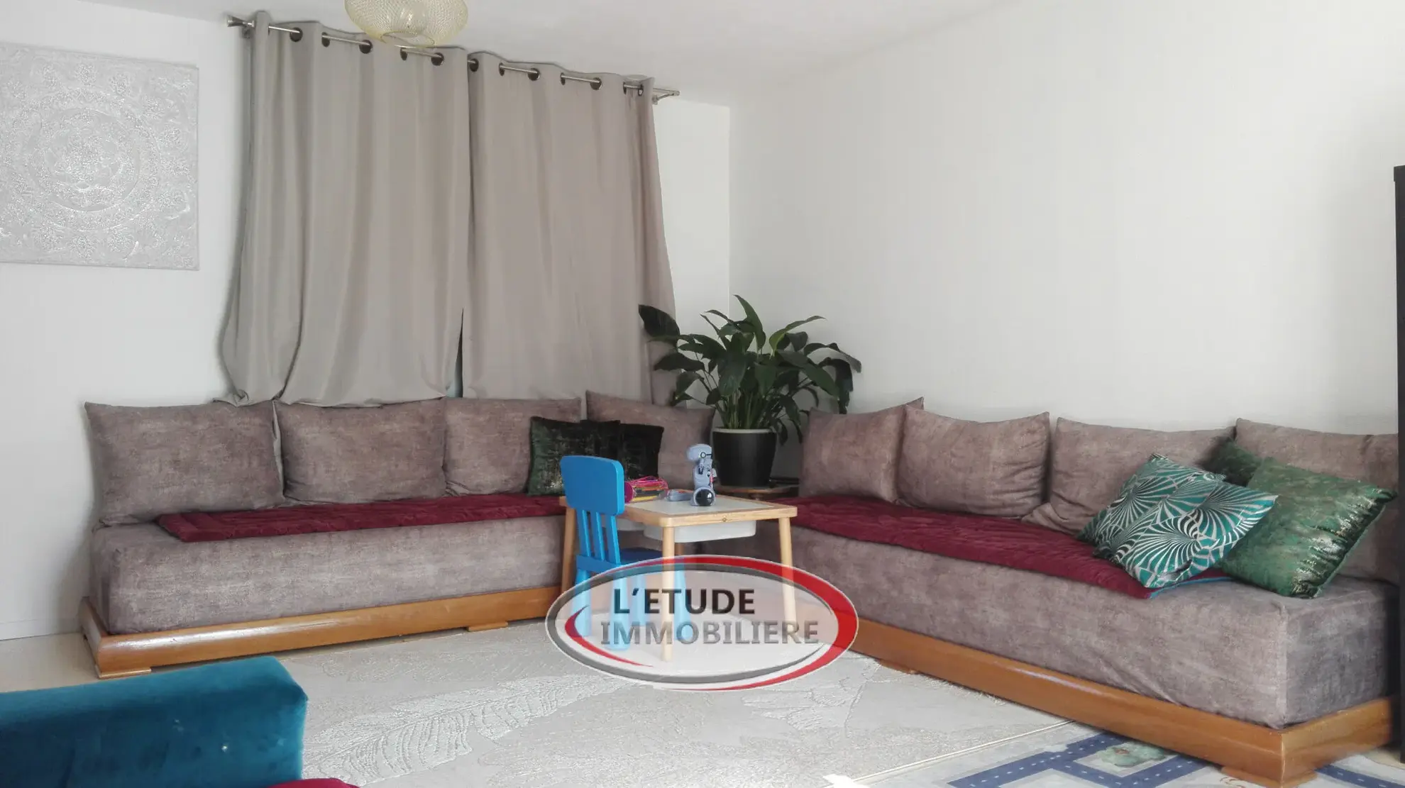 Appartement 3 pièces au rez-de-chaussée à Nantes proche parc de Preux 