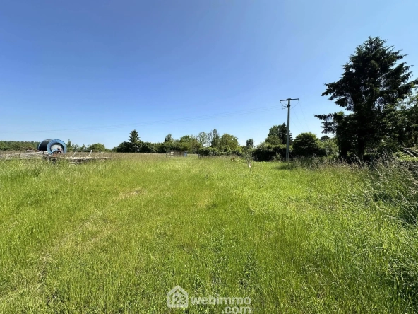 Terrain constructible de 438 m² à Sissonne – Façade de 17 mètres