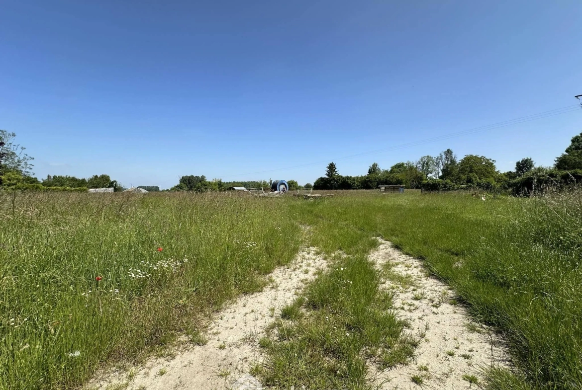 Terrain constructible de 438 m² à Sissonne – Façade de 17 mètres 