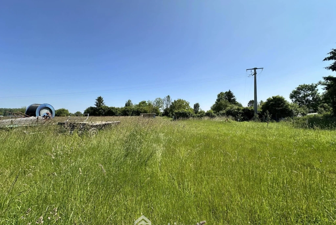 Terrain constructible de 438 m² à Sissonne – Façade de 17 mètres 