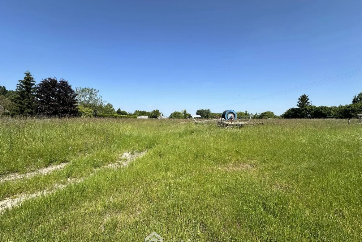 Terrain constructible de 438 m² à Sissonne – Façade de 17 mètres 