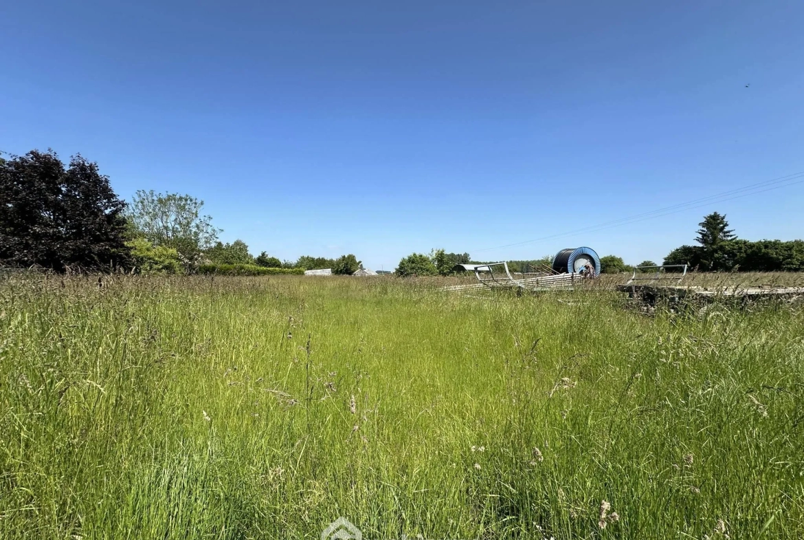 Terrain constructible de 438 m² à Sissonne – Façade de 17 mètres 