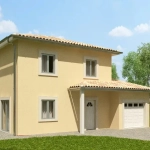 Villa moderne à LANCIE sur terrain de 460 m² – Construction personnalisée en accord avec la norme RE 2020