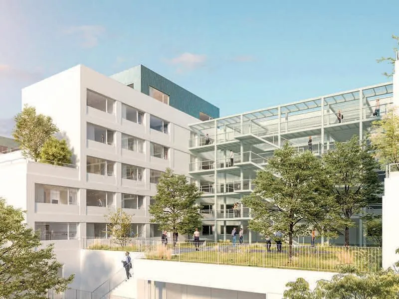 Appartement étudiant neuf de 26 m² à Lormont avec services et espaces verts 