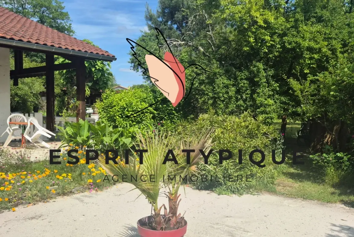 Vente maison de 190 m² avec terrain de 3000 m² à Uchacq et Parentis 