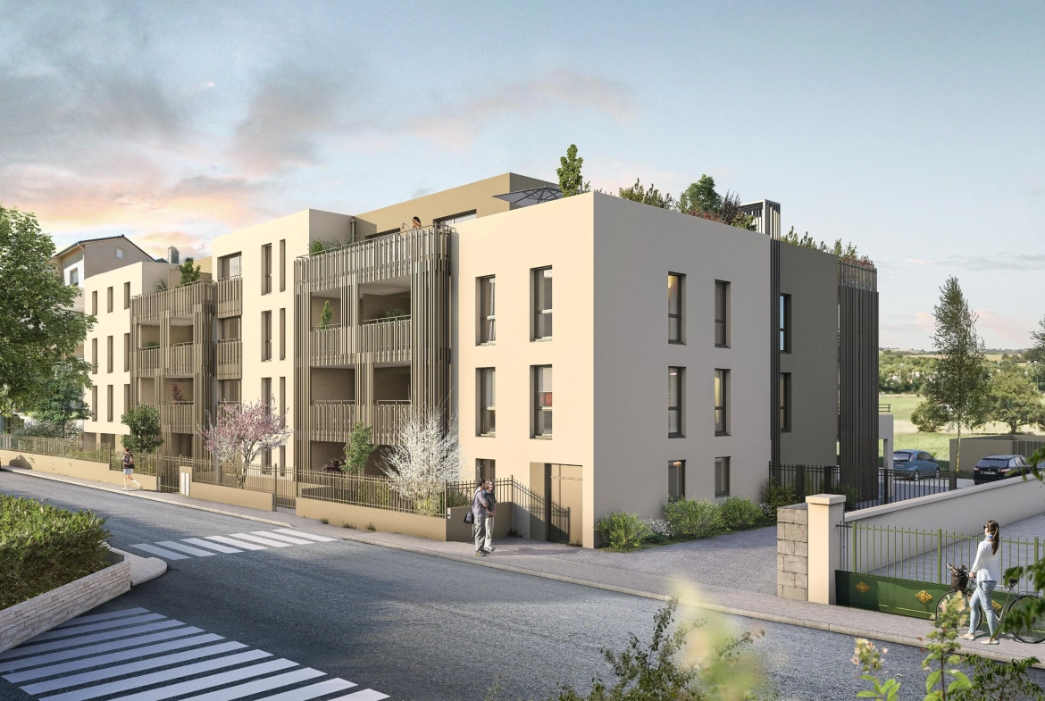 Appartement 3 pièces à Villars - Résidence moderne et lumineuse avec terrasse et parking 