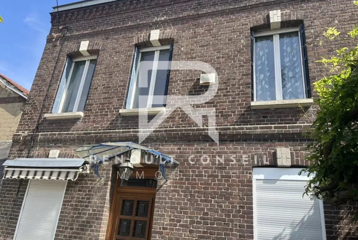 Maison en brique avec 3 chambres à Sotteville-lès-Rouen - Confort et modernité 