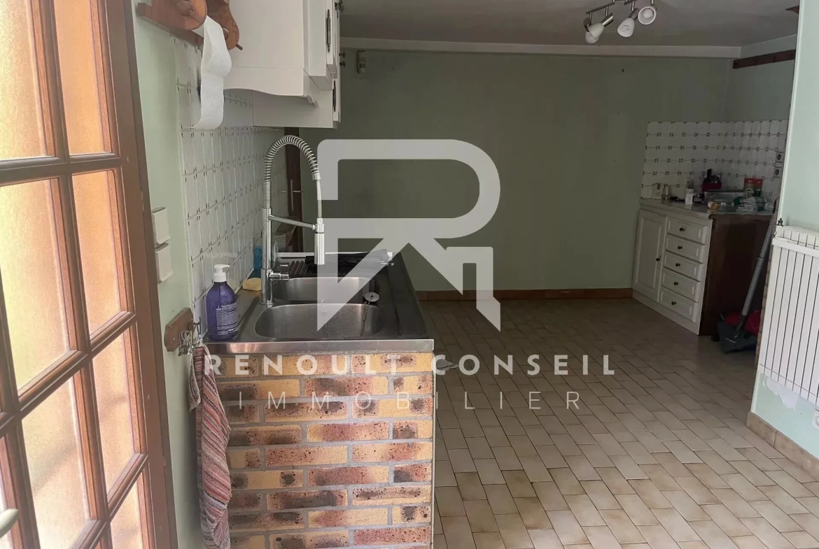Maison en brique avec 3 chambres à Sotteville-lès-Rouen - Confort et modernité 