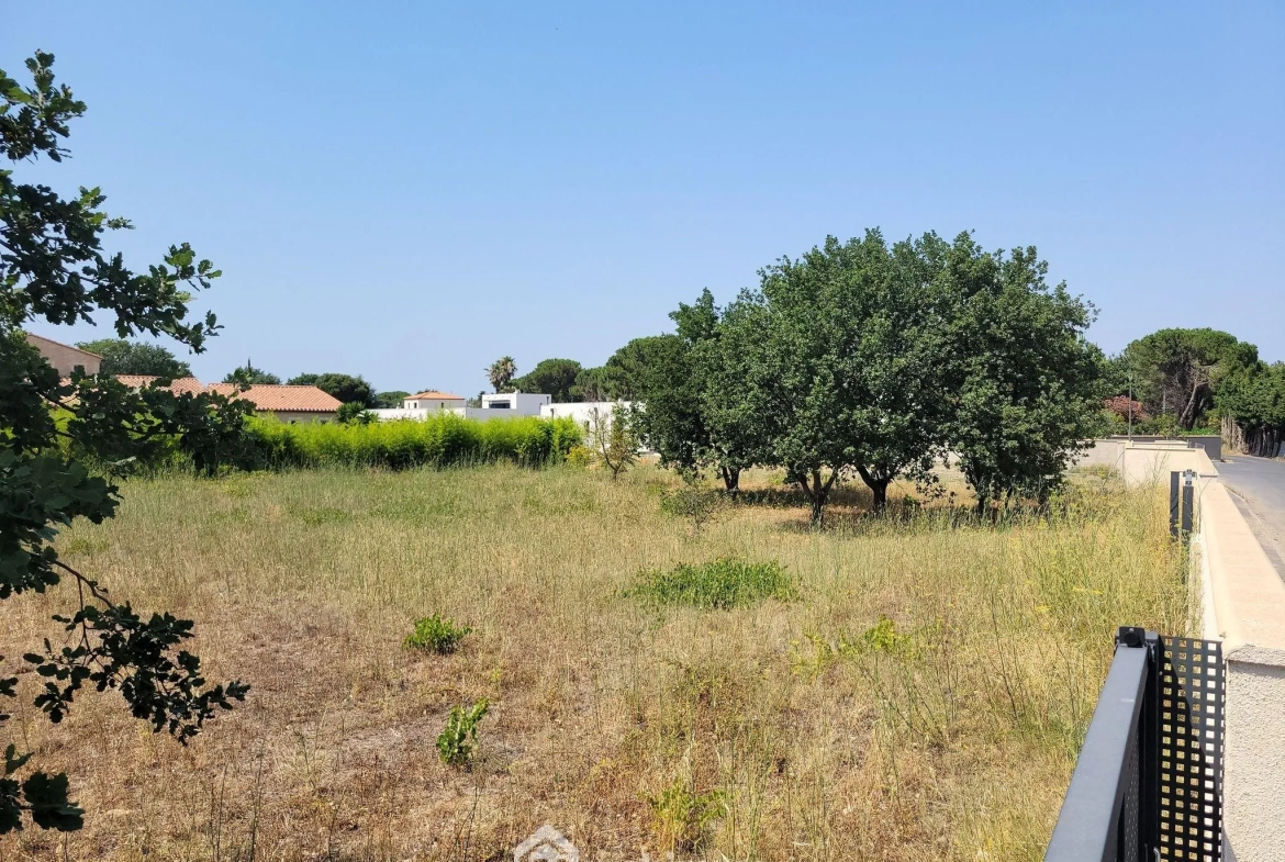 Terrain constructible de 1126 m² à Perpignan dans le quartier Parc Ducup 