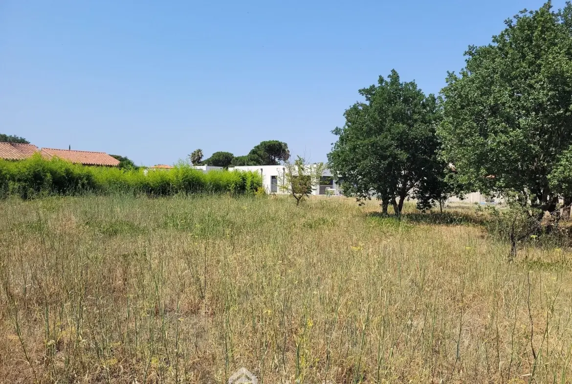 Terrain constructible de 1126 m² à Perpignan dans le quartier Parc Ducup 