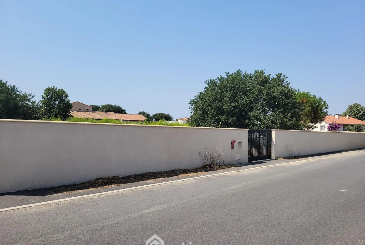 Terrain constructible de 1126 m² à Perpignan dans le quartier Parc Ducup 