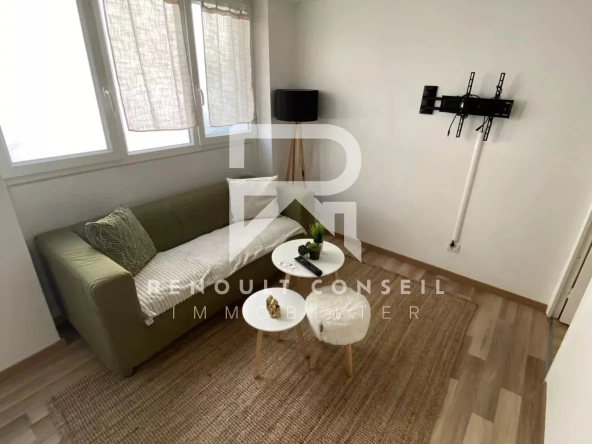 Studio de 21 m² à Rouen Gare - Résidence rénovée et idéale pour investissement