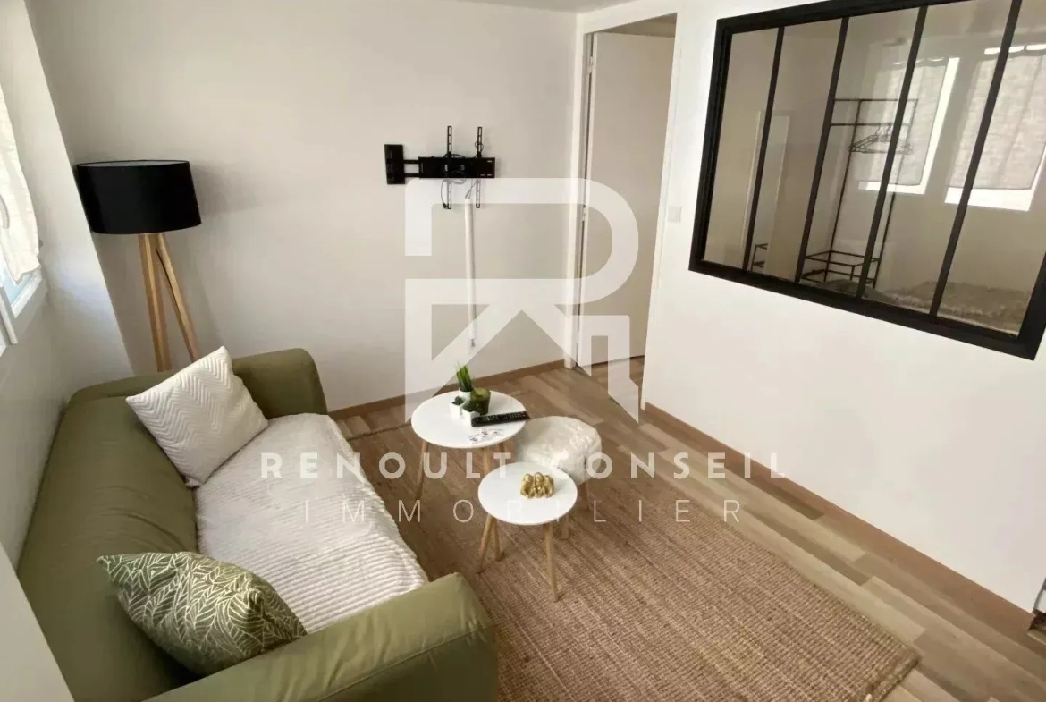 Studio de 21 m² à Rouen Gare - Résidence rénovée et idéale pour investissement 