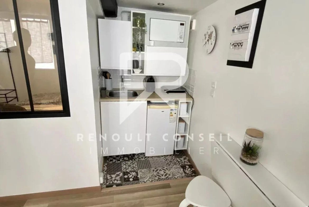 Studio de 21 m² à Rouen Gare - Résidence rénovée et idéale pour investissement 