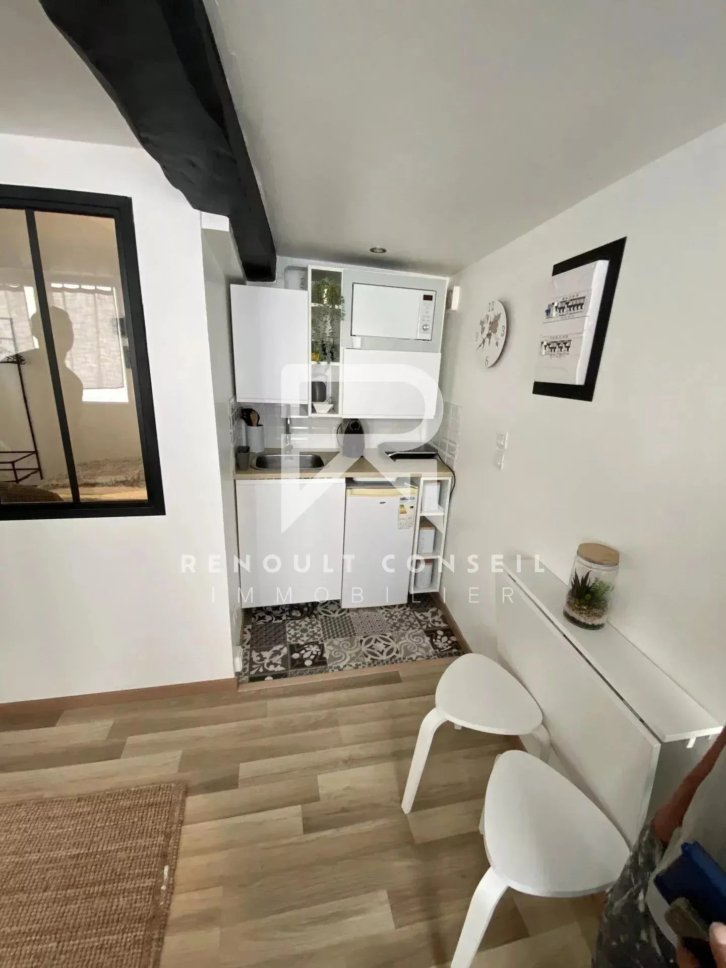 Studio de 21 m² à Rouen Gare - Résidence rénovée et idéale pour investissement 