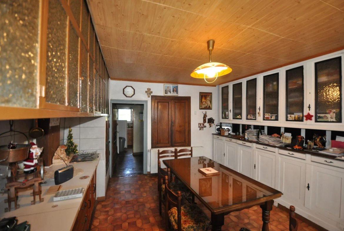 Maison de Village à Alban avec garage et terrain de 1181 m² à rénover 