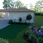 Maison moderne 4 chambres en L à Lévignac-de-Guyenne - Modèle ATHENES
