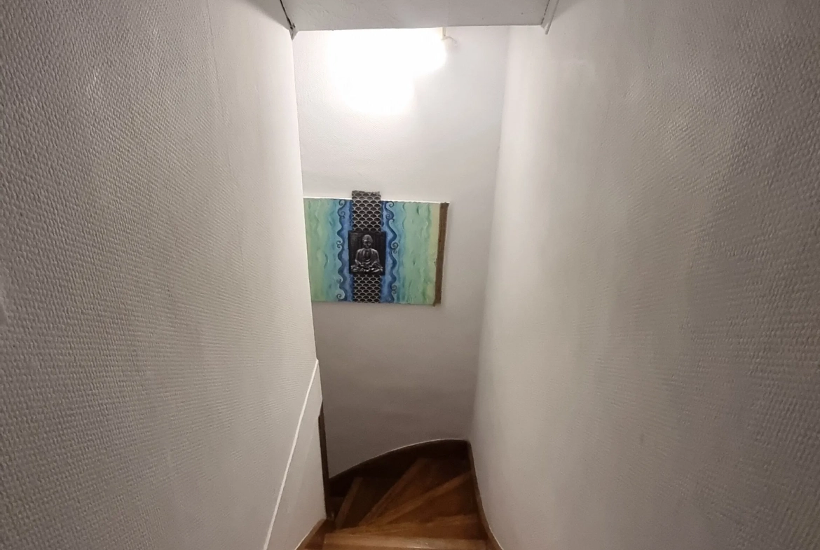 Maison à vendre à Roanne rue Hoche, 3 pièces, louée, avec terrasse et cave 