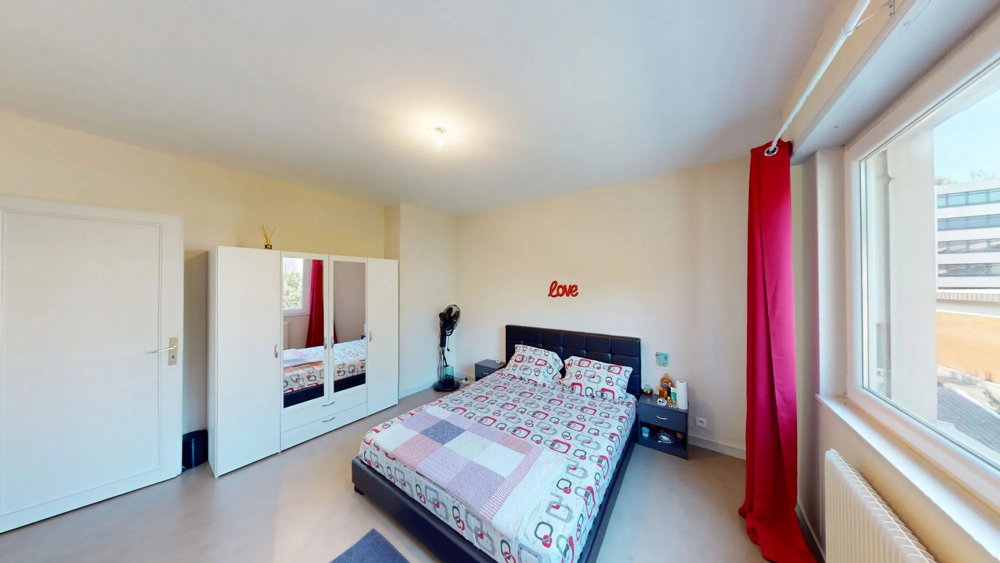 Appartement lumineux de 85 m² avec balcon, loggia et garage à Mulhouse secteur Nouveaux Bassins 