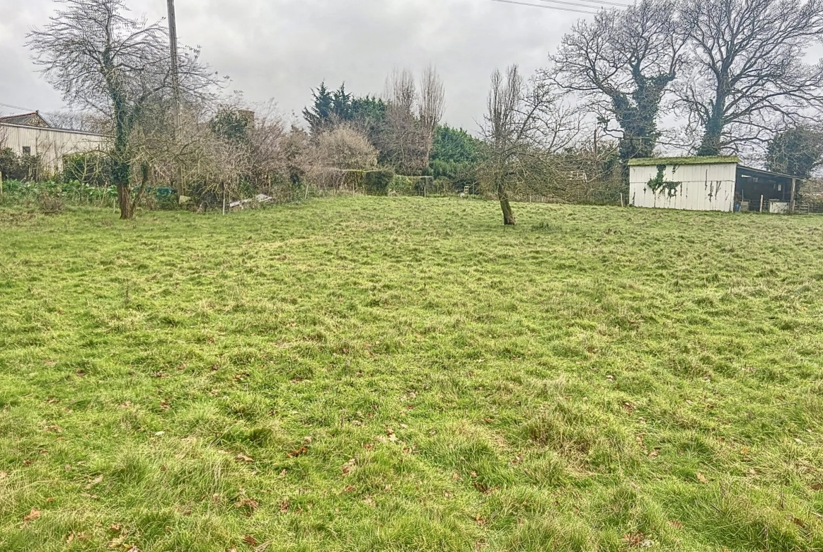 Terrain constructible de 997 m² à Plélo, proche RN12 - Libre de constructeur 