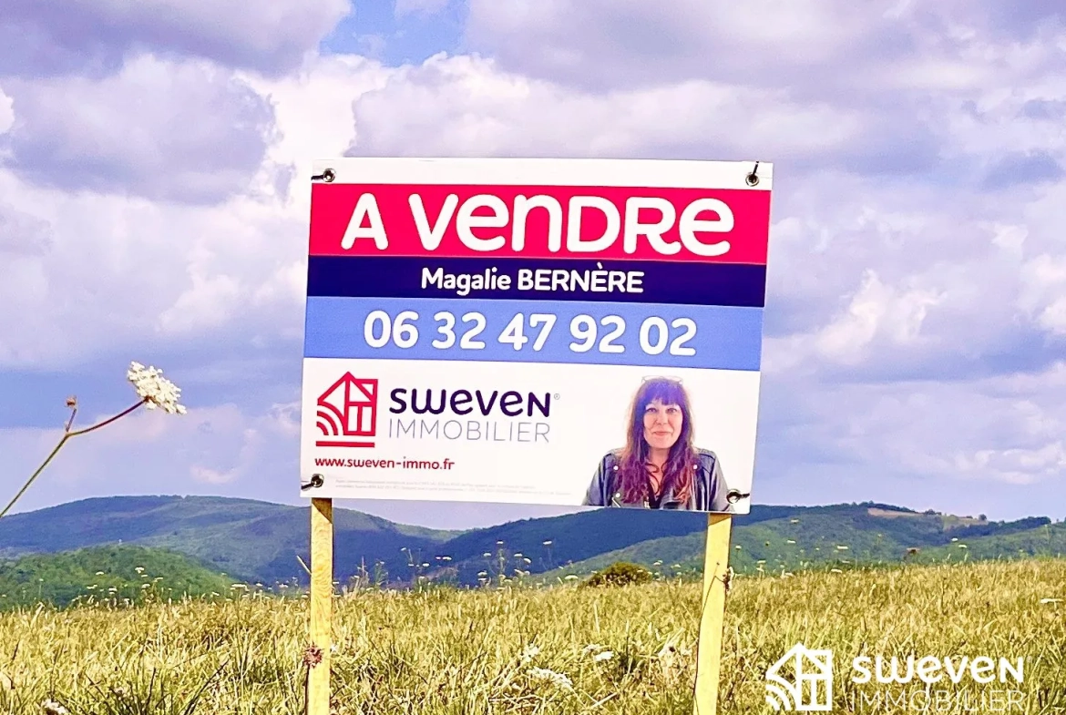 TERRAIN CONSTRUCTIBLE COUSERANS PYRENEES ARIEGE 09 Terrain constructible de 2358 m² avec vue à Sainte Croix Volvestre 