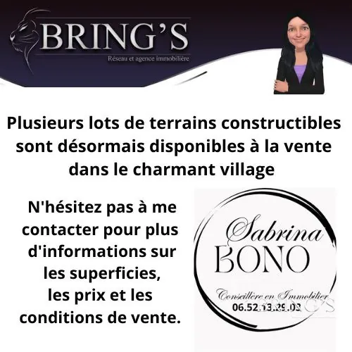 Terrain constructible de 540 m² à Tullins, environnement calme et lumineux 