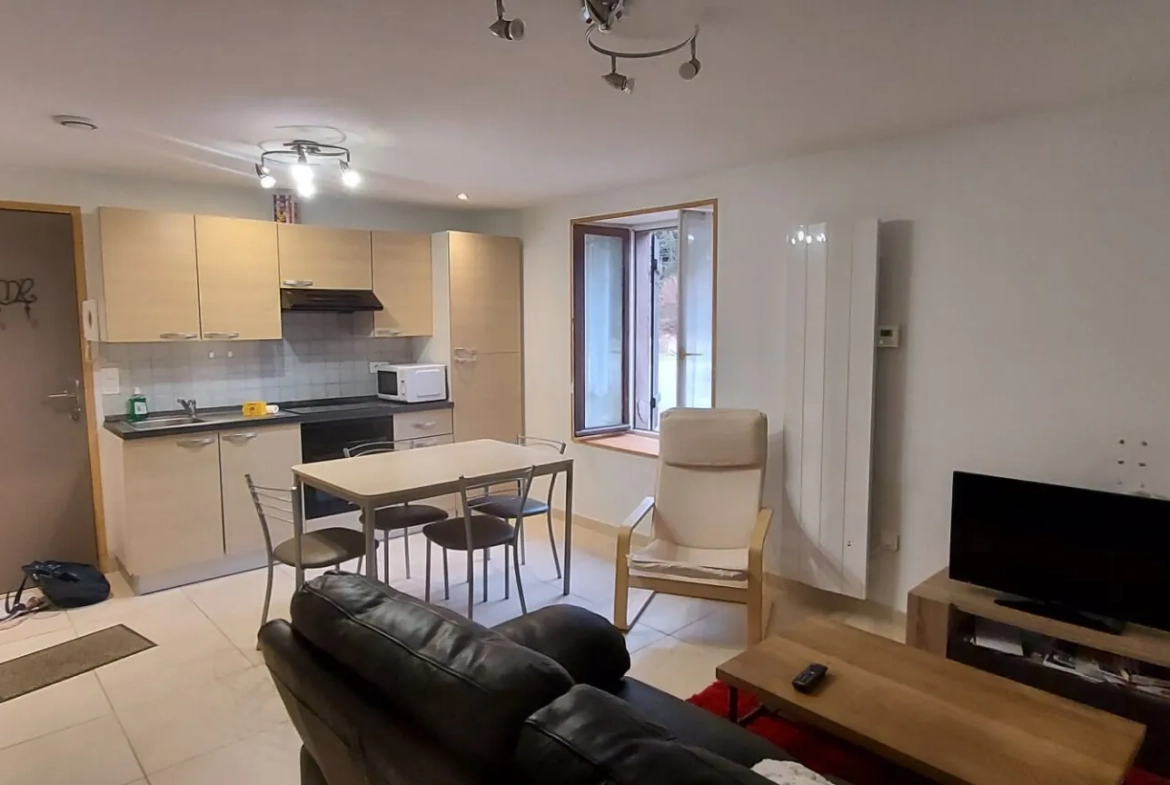 Appartement T3 au rez-de-chaussée avec cave et parking à Gérardmer 