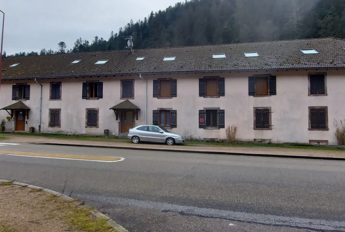Appartement T3 au rez-de-chaussée avec cave et parking à Gérardmer 