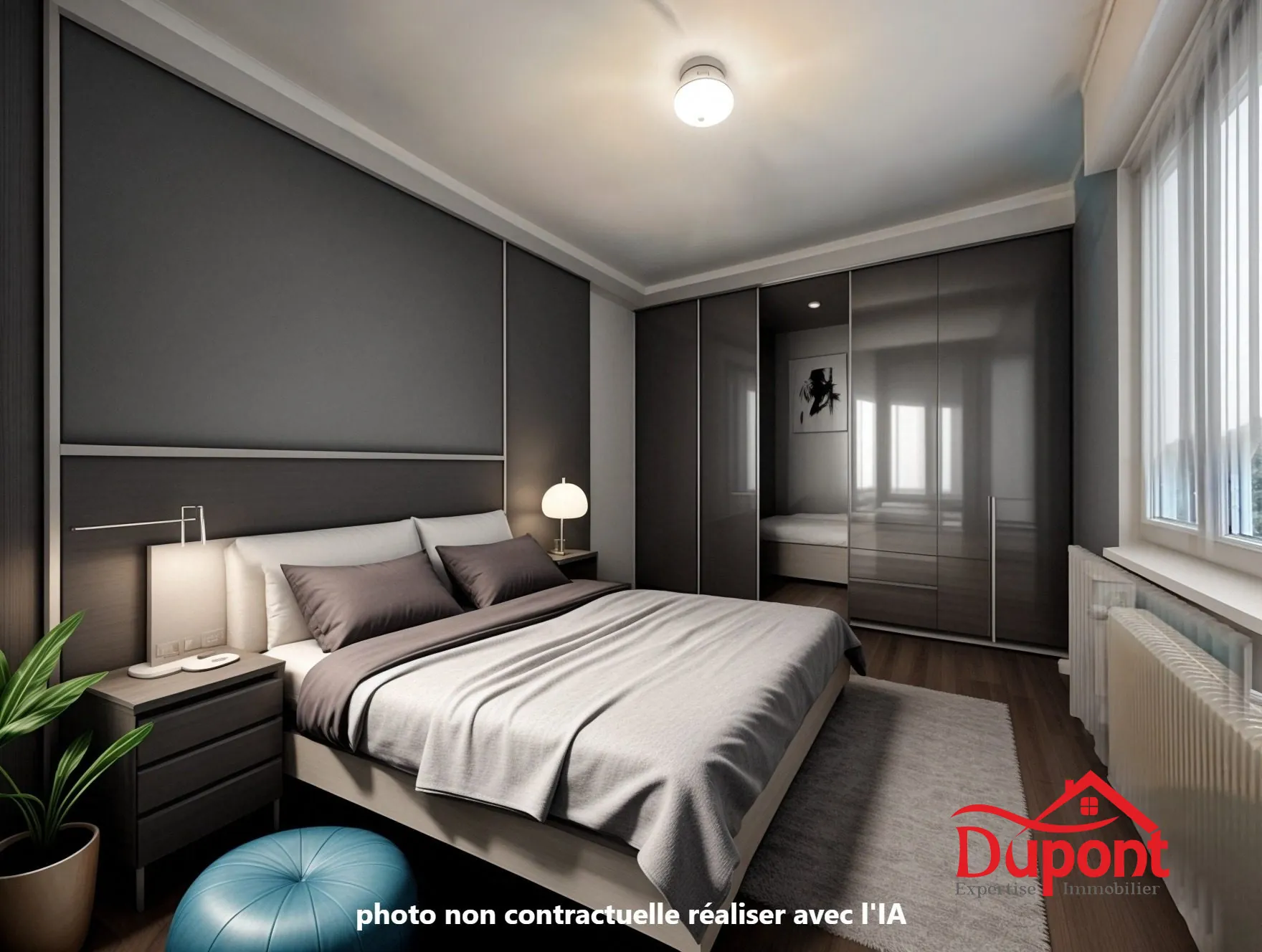 Maison à rénover à Douai, plain-pied, 2 chambres, garage et jardin 