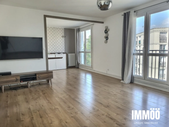 Appartement familial lumineux de 91 m² à Maromme La Maine avec parking et cave