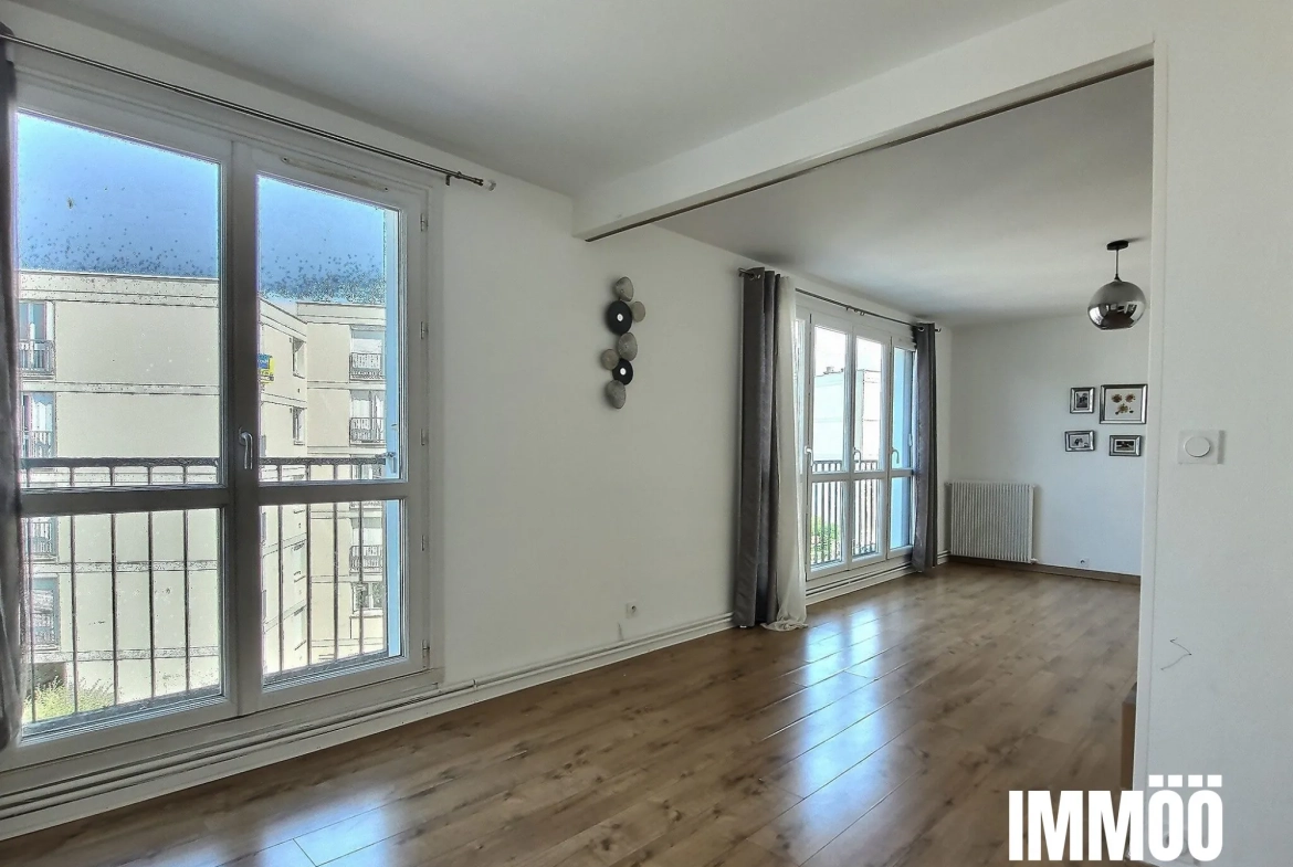 Appartement familial lumineux de 91 m² à Maromme La Maine avec parking et cave 